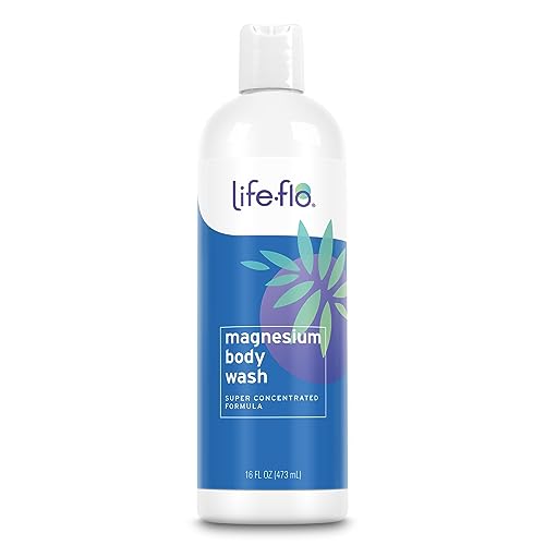 Life-Flo Magnesium Body Wash - Peppermint & Rosemary - 16 oz