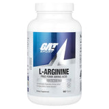 GAT L-Arginine Free Form Amino Acid Supplement - 180 Tablets