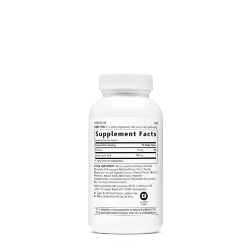 GNC Alpha Lipoic Acid 300mg - Antioxidant Regeneration