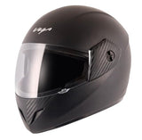 VEGA Cliff Full Face Motorcycle Helmet - Red/White, Premium Protection & Style