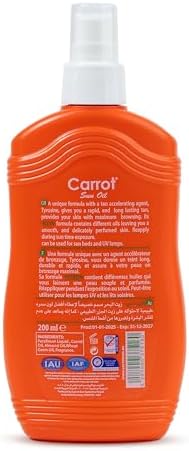 Carrot Sun Tanning Spray - Deep Bronze (200ml)