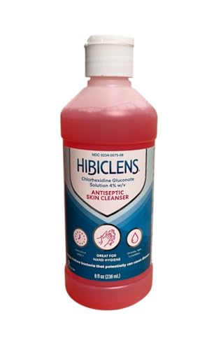 Hibiclens Antimicrobial Skin Cleanser - 8oz Bottle for Daily Hygiene