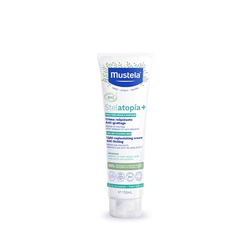 Mustela Stelatopia+ Anti-COMMEZON RELIPLIPING Cream for ATOPIC Skin with 99% Natural Ingredients