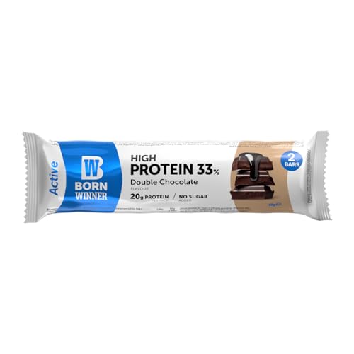 Born Winner Active Double Chocolate Protein Bar - 60g