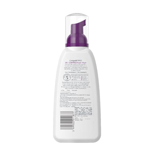 Cetaphil PRO Oil Control Acne Foaming Face Wash for Oily & Sensitive Skin