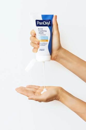 PanOxyl 10% Acne Foaming Face Wash 28 g - Maximum Strength Antimicrobial