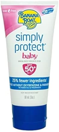 Banana Boat Simply Protect Baby Sunscreen Lotion SPF 50 (90ml)