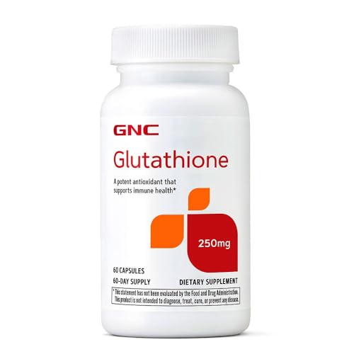 GNC Glutathione 250mg - Advanced Antioxidant & Detox