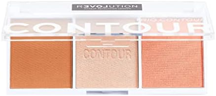 Makeup Revolution Relove Colour Play Contour Trio Palette - Sugar