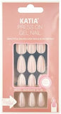Katia Almond Press-on Gel Nails - 101 Ombre: Effortless Chic Manicure