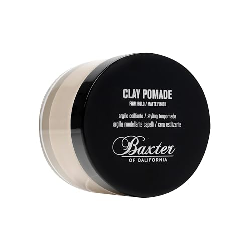 Baxter California Clay Pomade - Firm Hold Matte Texture Hair Styling Product