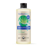 Motherlove Organic Baby & All Castile Soap - Simply Unscented Multi-Purpose Foam (32 oz)