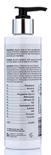 Advanced Clinicals 10-in-1 Anti-Frizz Hydrating Hair Cream