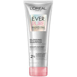 L'Oreal Paris EverPure Glossing Sulfate Free Shampoo with Glycolic Acid for Shine & Smoothness - 6.8 Fl Oz
