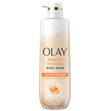 Olay Body Wash for Women - Intensely Hydrating with Pro-Hyaluronic Acid & Vitamin B3 - Mandarin Summer Fizz Scent - 20 fl oz