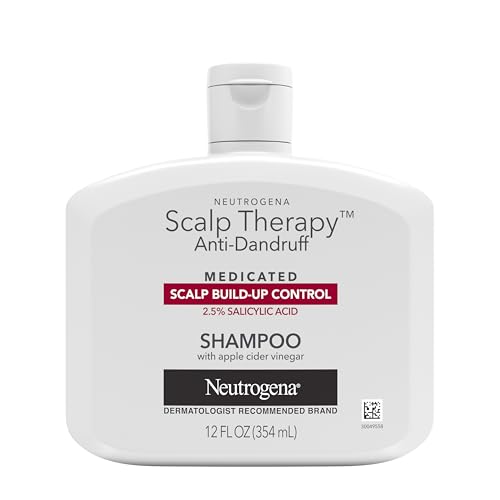 Neutrogena Scalp Therapy Anti-Dandruff Shampoo with Salicylic Acid & Apple Cider Vinegar - 12 fl oz
