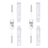 e.l.f. Clear Lash & Brow Gel 2-Pack - Vegan Brow & Lash Grooming Gel