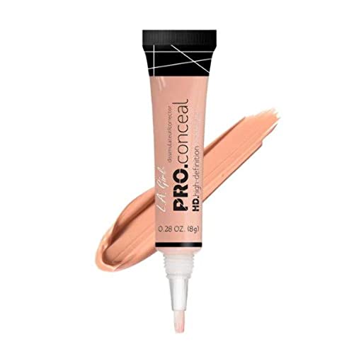 L.A. Girl Pro Concealer HD High Definition - Peach Corrector GC994, 8G