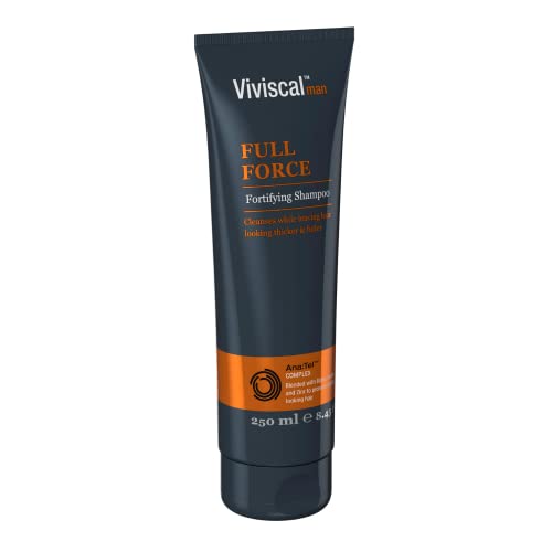 Viviscal Man Full Force Fortifying Shampoo - 250ml | Hair Growth & Thickness Support