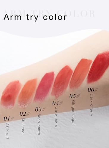 L&Wen Jelly Lip Gloss - Mirror Long Lasting Waterproof Non Stick High Pigmented Glossy Liquid Lipstick, Moisturizing Hydrating Lip Stain - Red 02