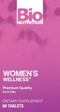 Bio Nutrition Women Wellness Tabs - 60 Count | Supports Women's Health & Wellness
