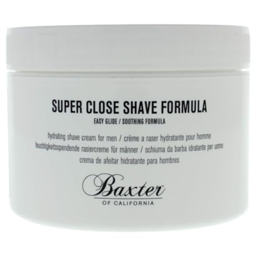 Baxter of California Super Close Shaving Cream - Smooth & Irritation-Free Shave for Sensitive Skin