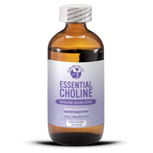 Alkaline for Life Essential Choline Citrate - Premium Brain & Liver Support