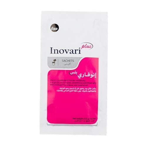 FAS Inovari Plus: L-Arginine, Myo-inositol, Glutathione & Royal Jelly Sachets - 30 Pack