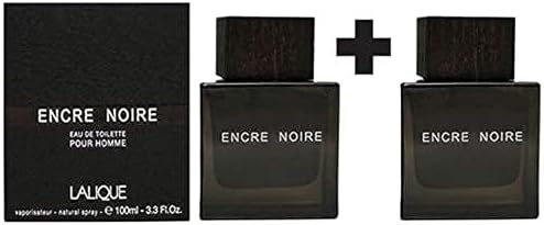 Lalique Encre Noire for Men - 2 x 100ml Eau de Toilette