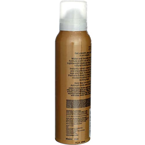 Sally Hansen Airbrush Legs Light Glow Leg Makeup Lotion - 2 Pack (4.4 oz Each)