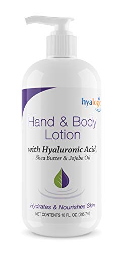 Hyalogic Episilk Hyaluronic Acid Hand & Body Lotion - Shea Butter & Jojoba - 10 oz