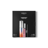 KIKO Milano Unmissable Makeup Set - Waterproof Mascara, Eyeliner & Matte Lipstick