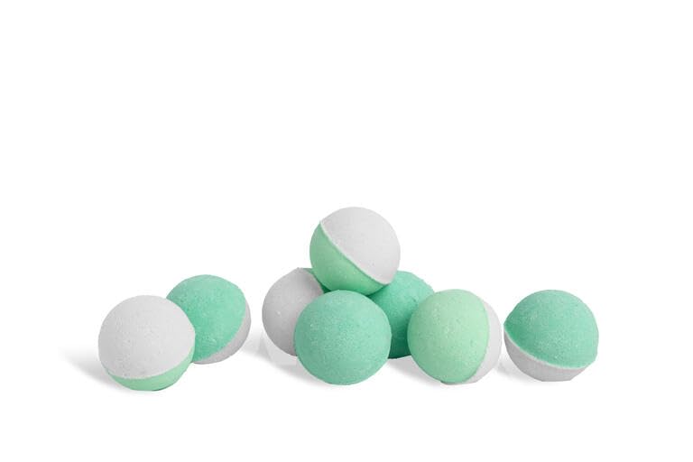 IDC Institute Zen Bath Bombs - 8 Count Calming Spa Experience