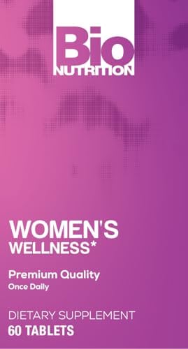 Bio Nutrition Women Wellness Tabs - 60 Count | Supports Women's Health & Wellness