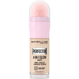 Maybelline Instant Age Rewind 4-In-1 Glow Makeup - Primer, Concealer, Highlighter & BB Cream, Fair/Light, 0.68 fl oz