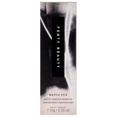 Fenty Beauty Match Stix Matte Contour Skinstick - Truffle & Amber - Long-Lasting, Buildable Creamy Contour Stick for Women