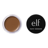 e.l.f. Putty Bronzer - Creamy, Highly Pigmented Bronzer with Argan Oil & Vitamin E | Long-Lasting Glow, 0.35 Oz