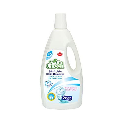 Go Green Eco-Friendly Stain Remover for White Clothes - 1 Liter