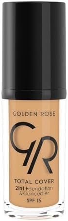 Golden Rose Total Cover 2-in-1 Foundation & Concealer #14 Honey