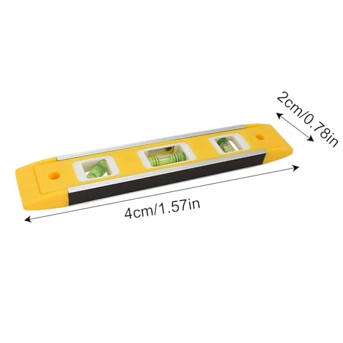 Wall Level Magnetic Levels for Construction with Horizontal Inclination Ruler