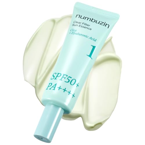 numbuzin No.1 Clear Filter Sun Essence – Lightweight Sun Protection & Skin Brightening Formula
