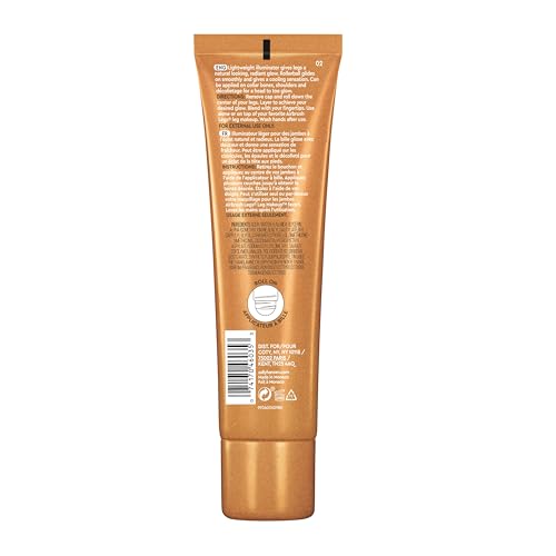 Sally Hansen Airbrush Legs Illuminator Makeup - Golden Glow - 3.3oz (2 Pack)