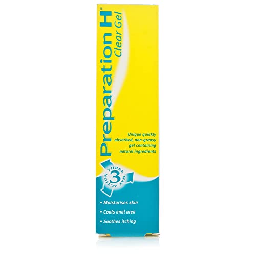 Preparation H 3-Way Action Clear Gel for Sore Skin - 50g
