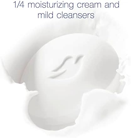 Dove Moisturizing Soap Bars (4-Pack) - Gentle Cleansing & Hydration