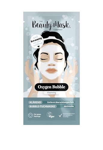 The Beauty Mask Co. Oxygen Bubble Mask - Activated Carbon Deep Cleansing Sachet