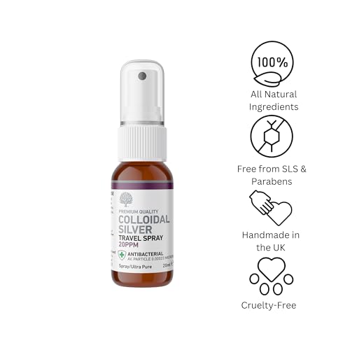 20ppm Colloidal Silver Antibacterial Spray | Nature's Greatest Secret