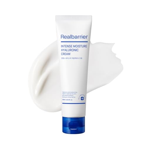 Hyaluronic & Panthenol Barrier Repair Face Moisturizer | Korean Sensitive Skin Cream 2.02oz