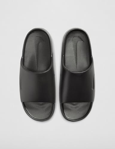 Nike Calm Slide Men's Black Slides - Size 44 EU, Effortless Comfort