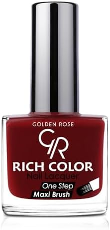Golden Rose Nail Polish No. 123 - Rich Color, Long-Lasting Shine