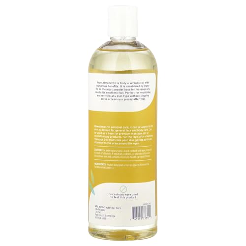 Life-flo Pure Almond Oil - Nourishing Skin & Hair Oil